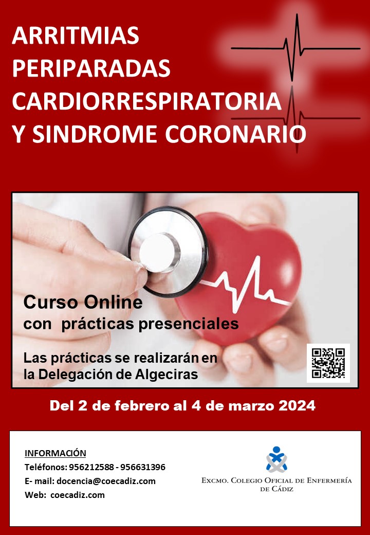 Curso de  Arritmias Peri-Parada Cardio-Respiratoria y Sindrome Coronario Agudo Febrero 2024